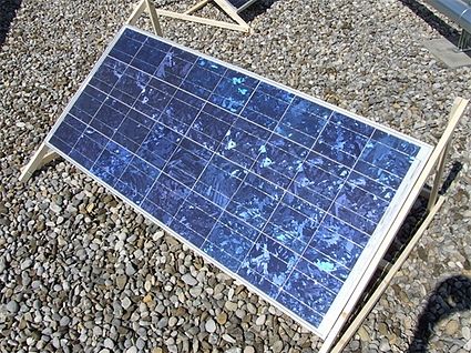 Our solar panels deliver 130 Watts of power.