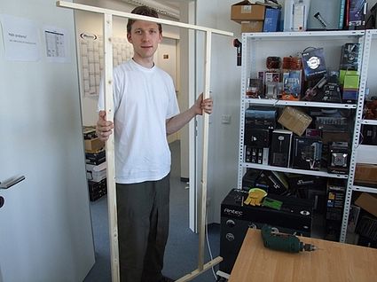 Both sides of frame now attached